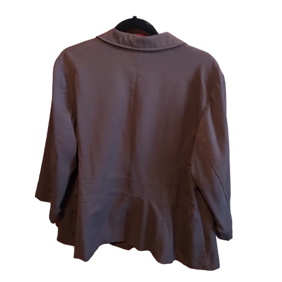 Lane Bryant size 22/24 chocolate brown jacket - Picture 2 of 4
